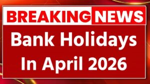 Bank Holidays In April 2026